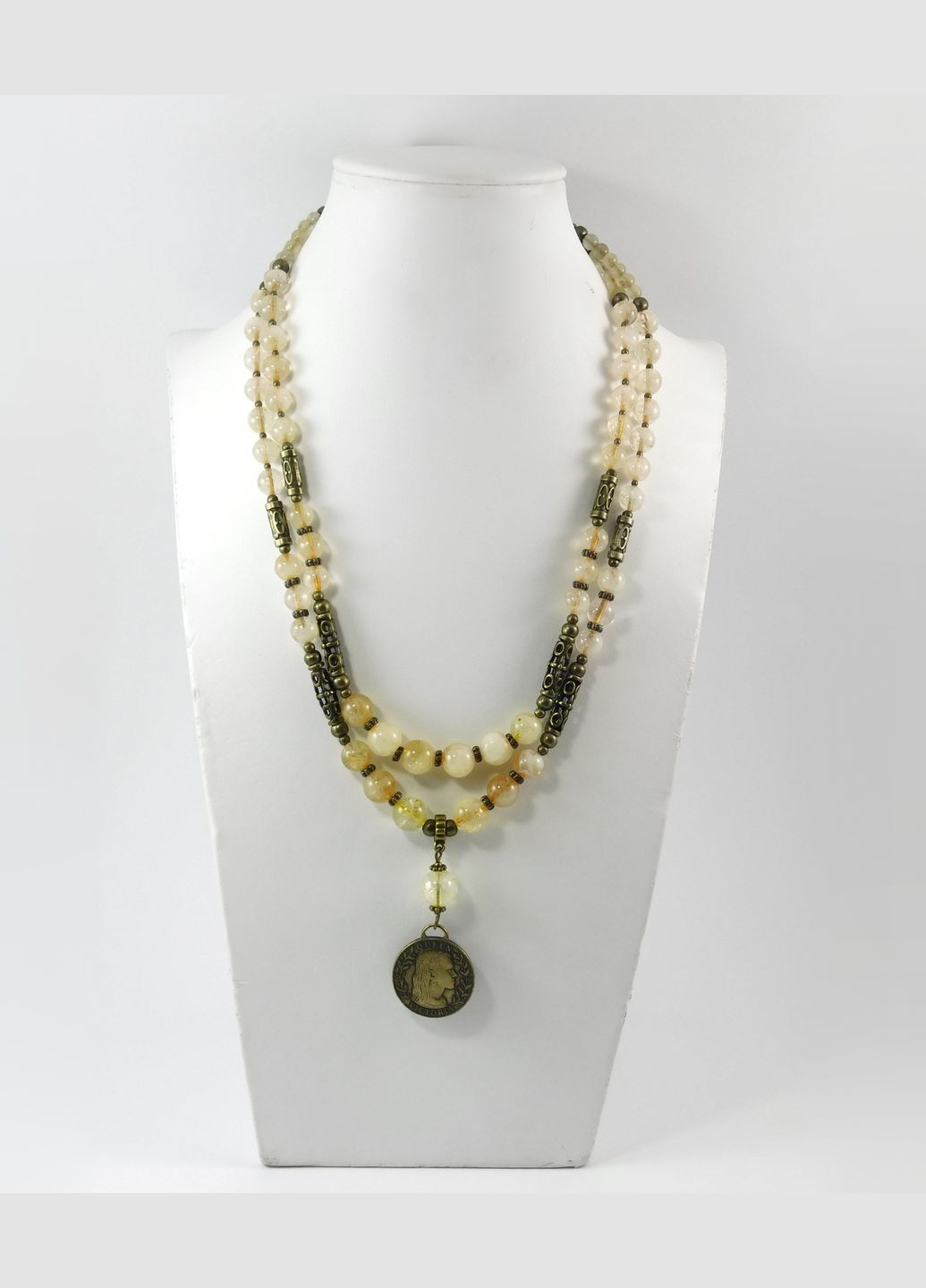 Намисто "Мадрид", Цитрин Fursa fashion (322444590)