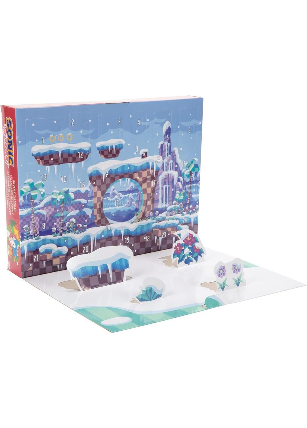 Адвент-календар Їжак Сонік Оригінал Sonic The Hedgehog Advent Calendar 2024 Jakks Pacific (365251595)