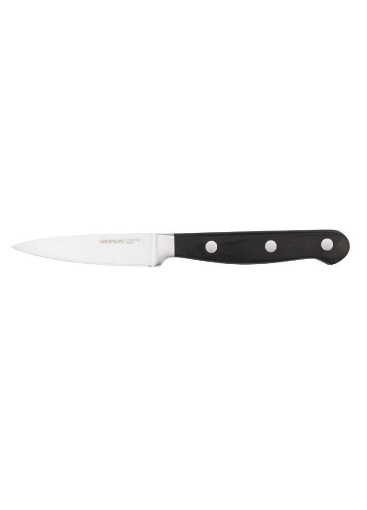 Кухонний ніж для чистки овочів 8,9 см Black Mars AR2035SW Ardesto (278226886)