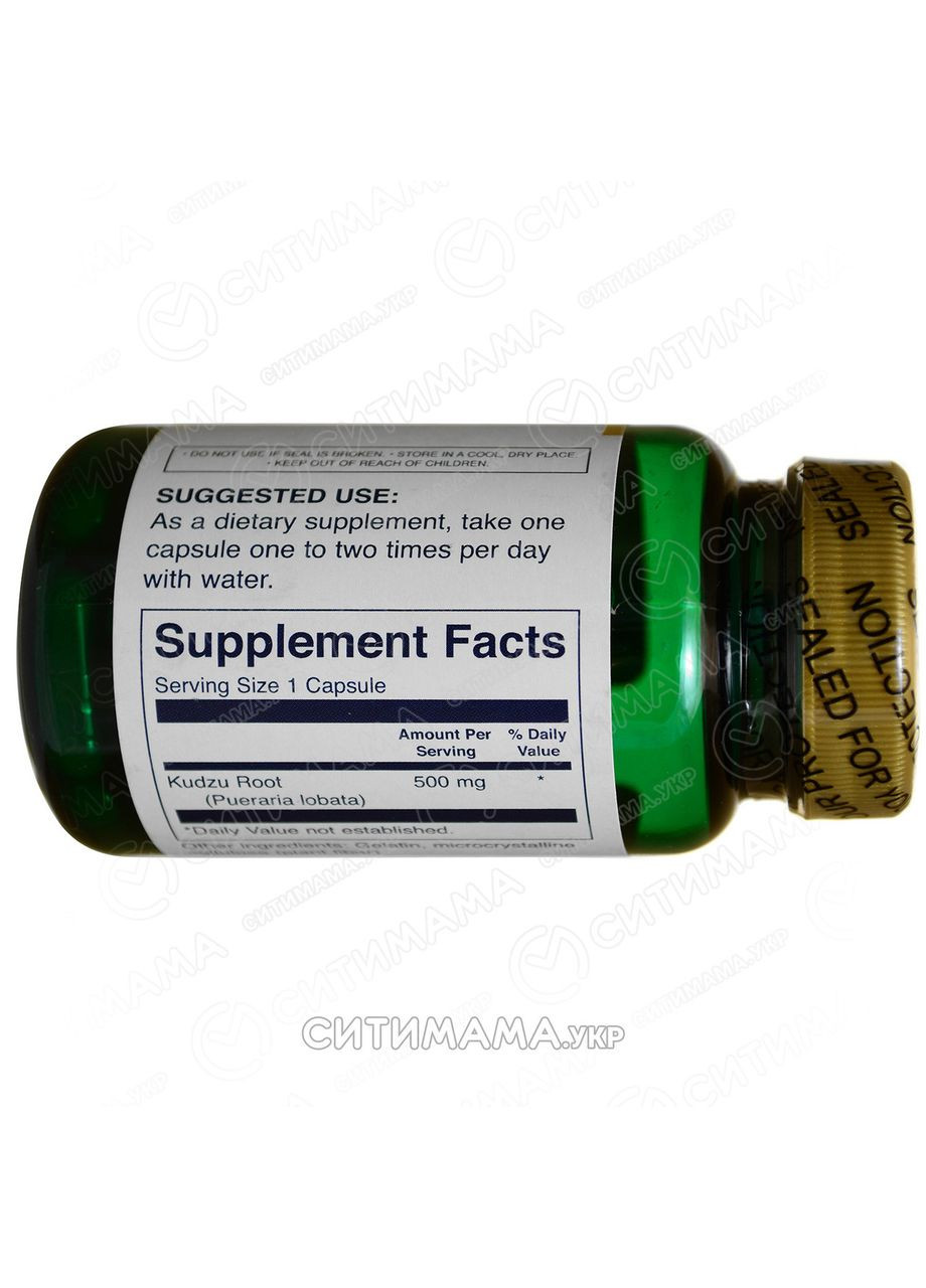Кудзу корень, 500 мг, 60 капсул Swanson (364311140)