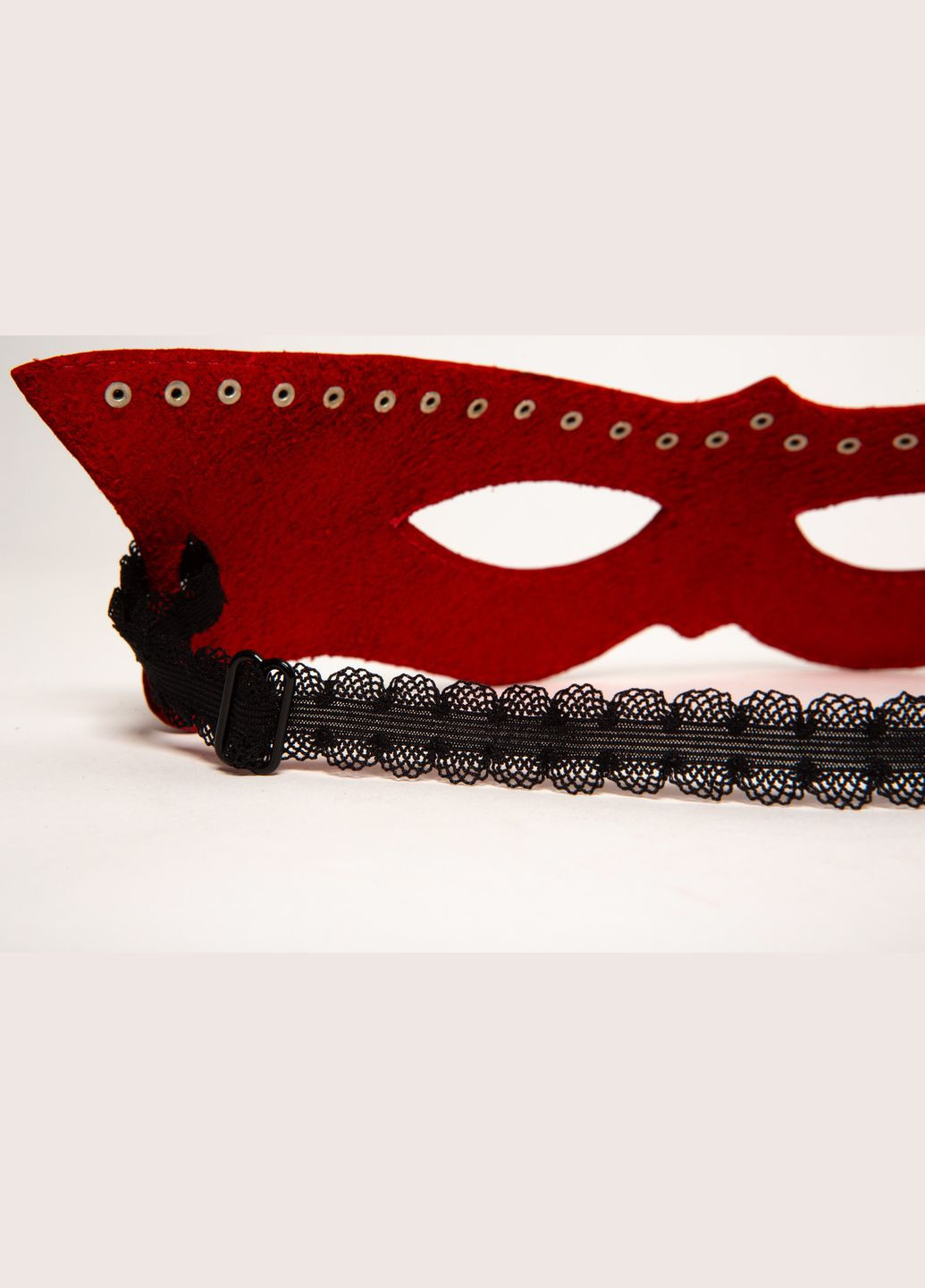 Маска кожаная кошка красная MS2 Edena (307925908)