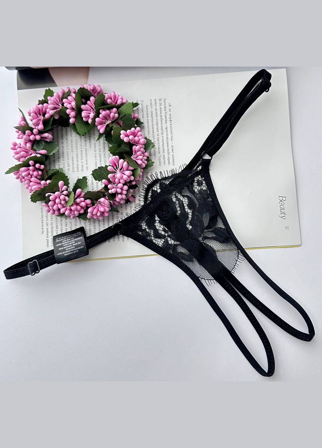 Эротическое белье, стринги с вырезом Exclusive (316152916)