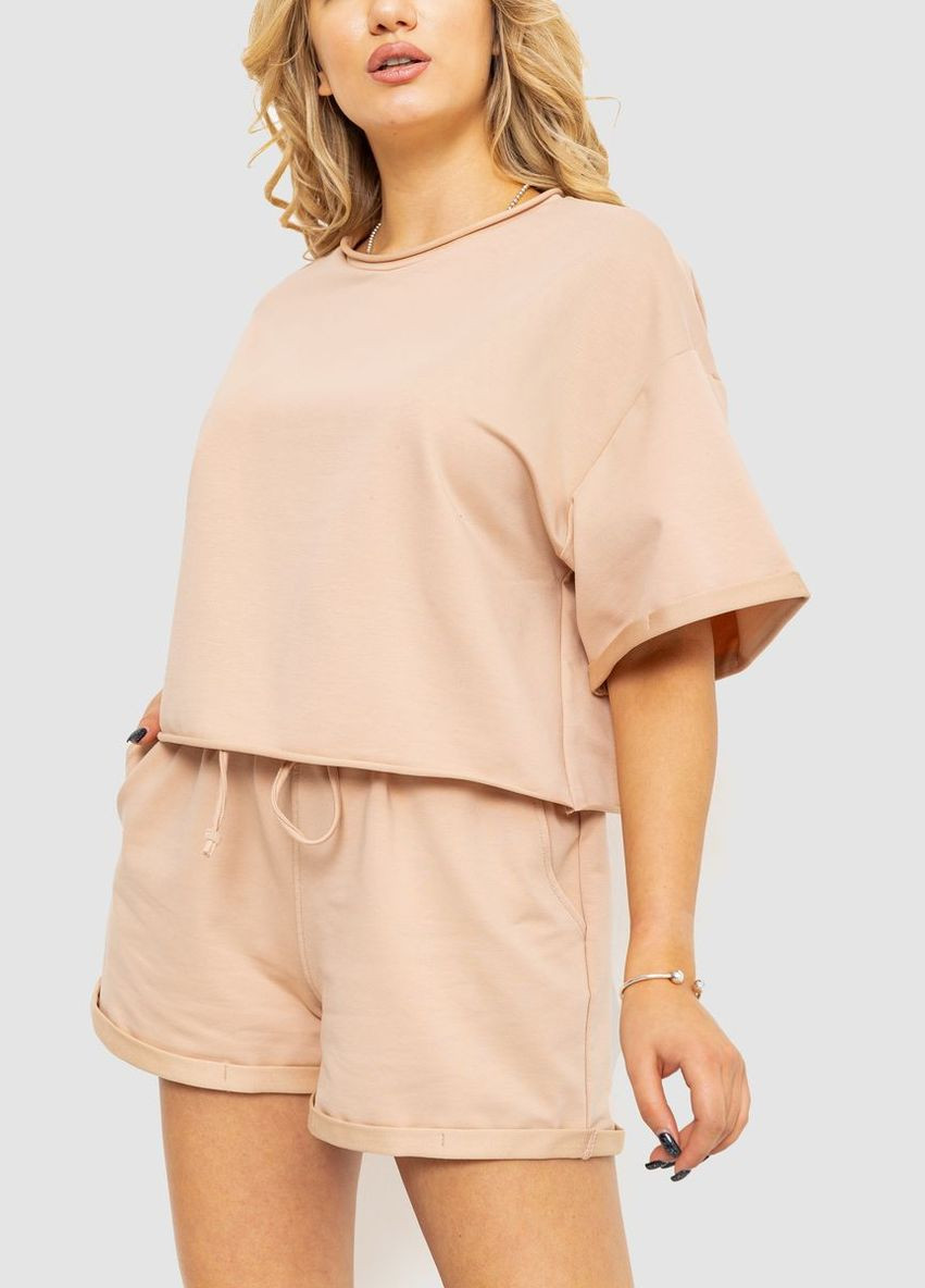 Костюм женский повседневный, цвет розовый, Ager (273394674)