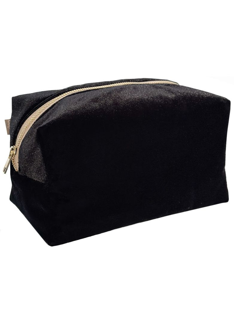 Косметичка велюр чорна MIDDLE Miso (353844044)
