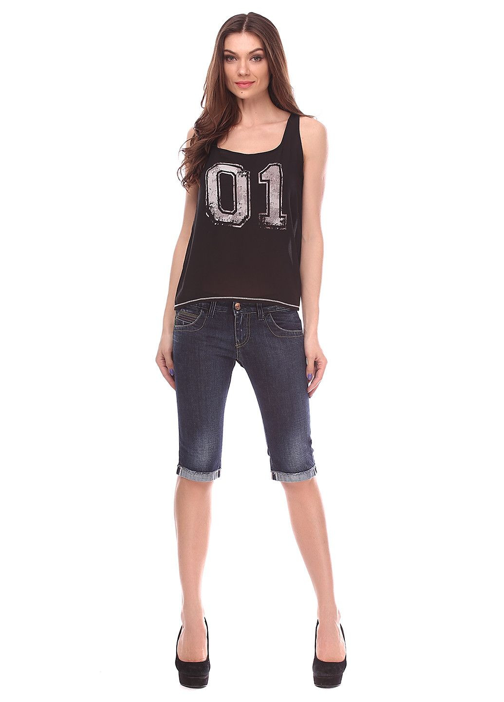 Капры Темно-синий Miss Sixty (315699338)