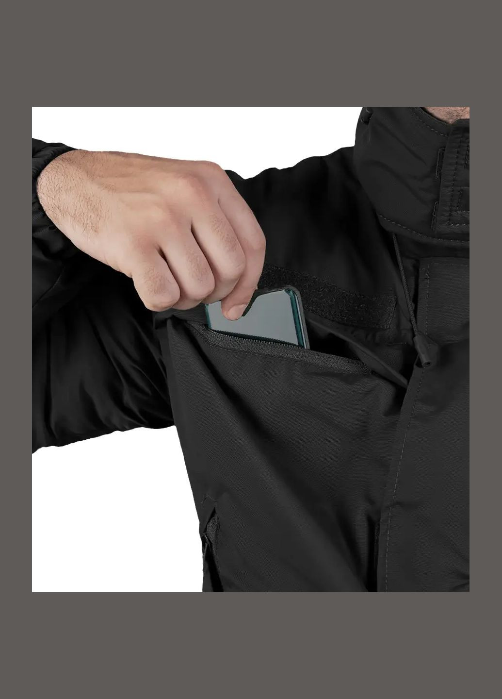 Черная демисезонная куртка patrol system 2.0 nylon Camotec