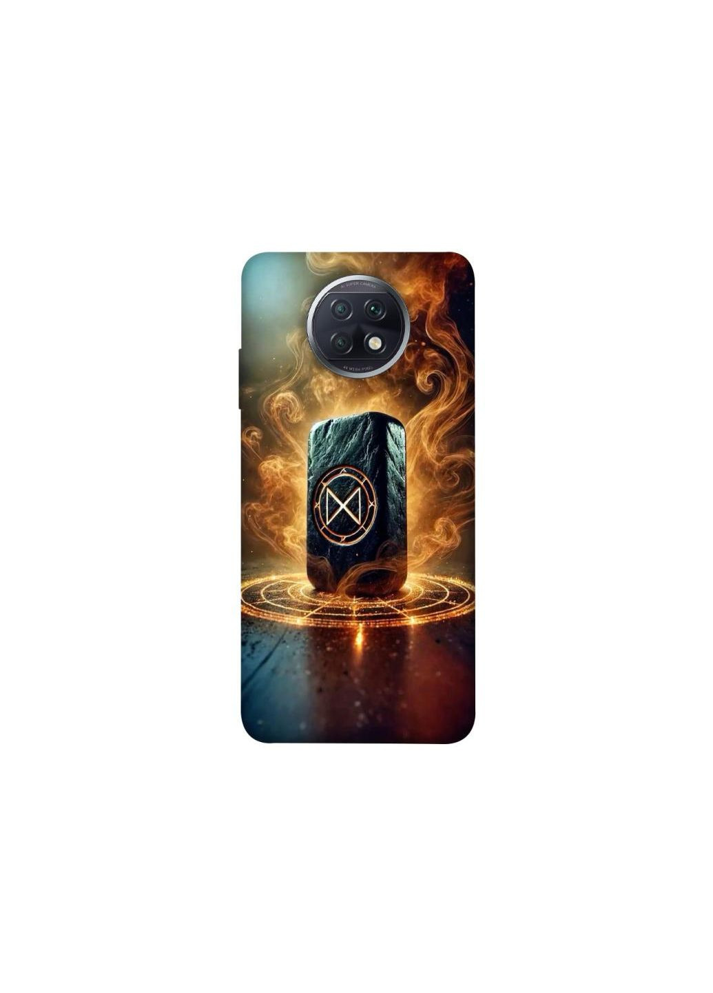 Чехол на Xiaomi Redmi Note 9 5G / Note 9T Руна Дагаз Frontalka (354181529)