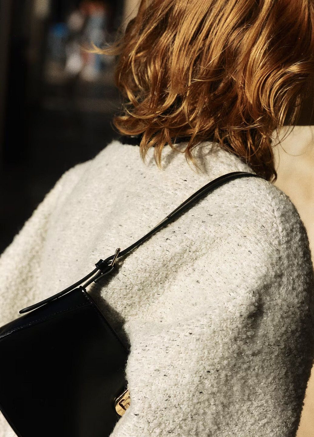 Белая демисезонная куртка H&M