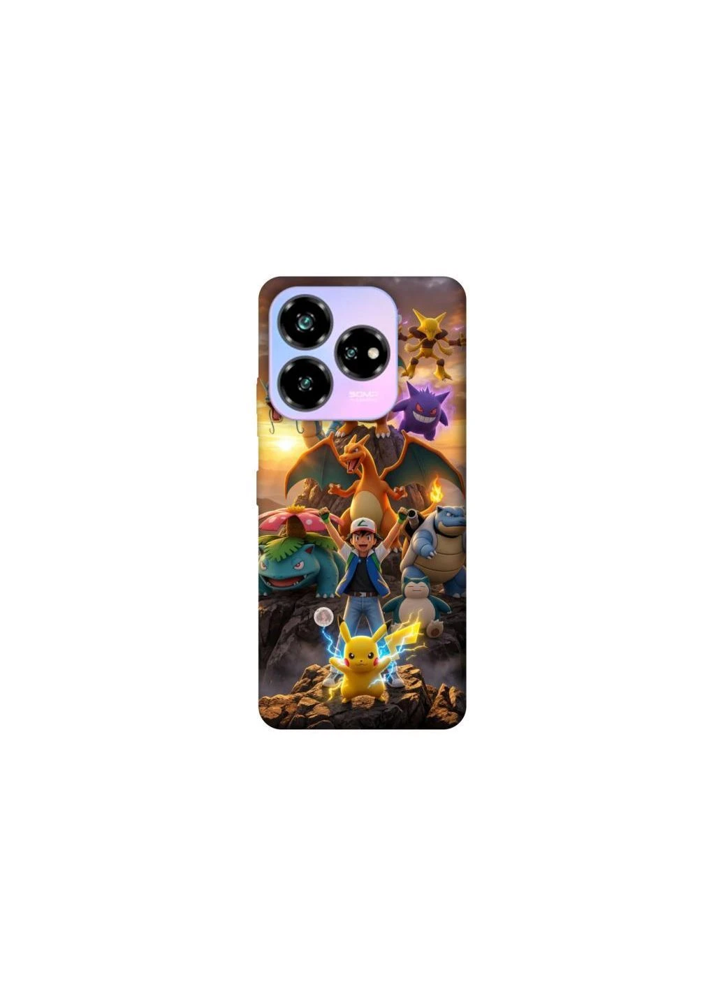Чохол на ZTE Nubia V60 Pokemon Frontalka (393377100)