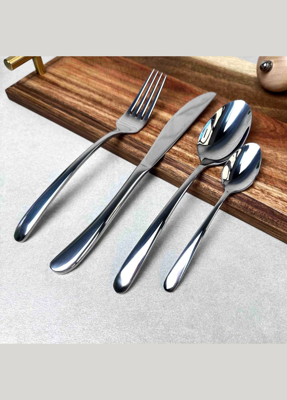 Набір столових приладів 16пр із нержавіючої сталі в подарунковій упаковці MOON Ringel (303210519)