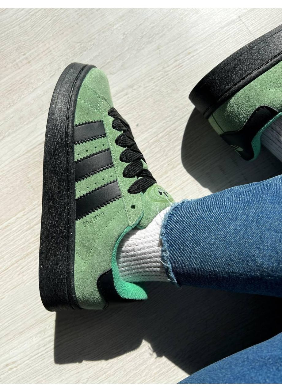 КРОСІВКИ ЖІНОЧІ ADIDAS CAMPUS 00S TURQUOISE АДІДАС КАМПУС No Brand білі демісезони (367169069)