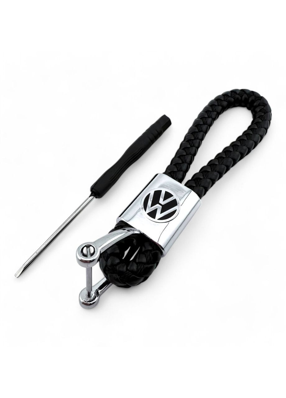 Брелок кожаный VW косичка Volkswagen (354698728)