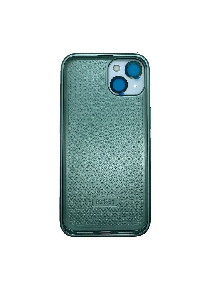 Чохол (панель) для iPhone 14 - Green (захист лінз камери Metal Eagle Eye) Chameleon (353859979)