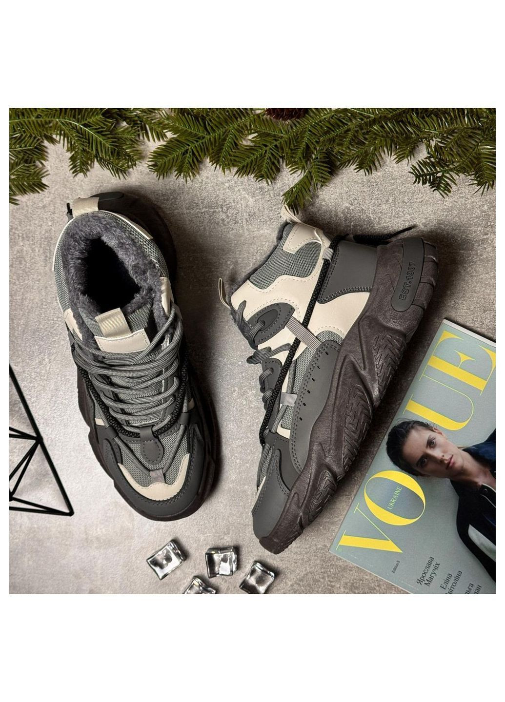 Сірі Зимовий кросівки чоловічі зимові Stilli