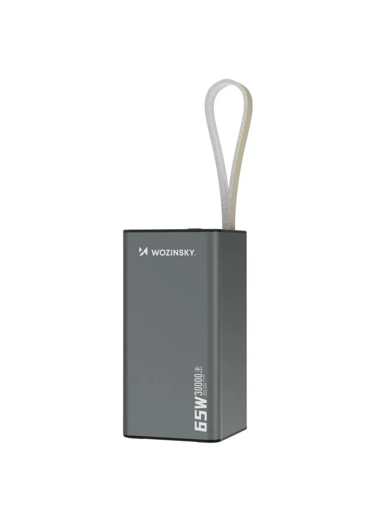 Батарея универсальная 30000mAh, K65+ 65W 30000mAh 2*USB-C, USB-A (5907769364457) Wozinsky (391016595)