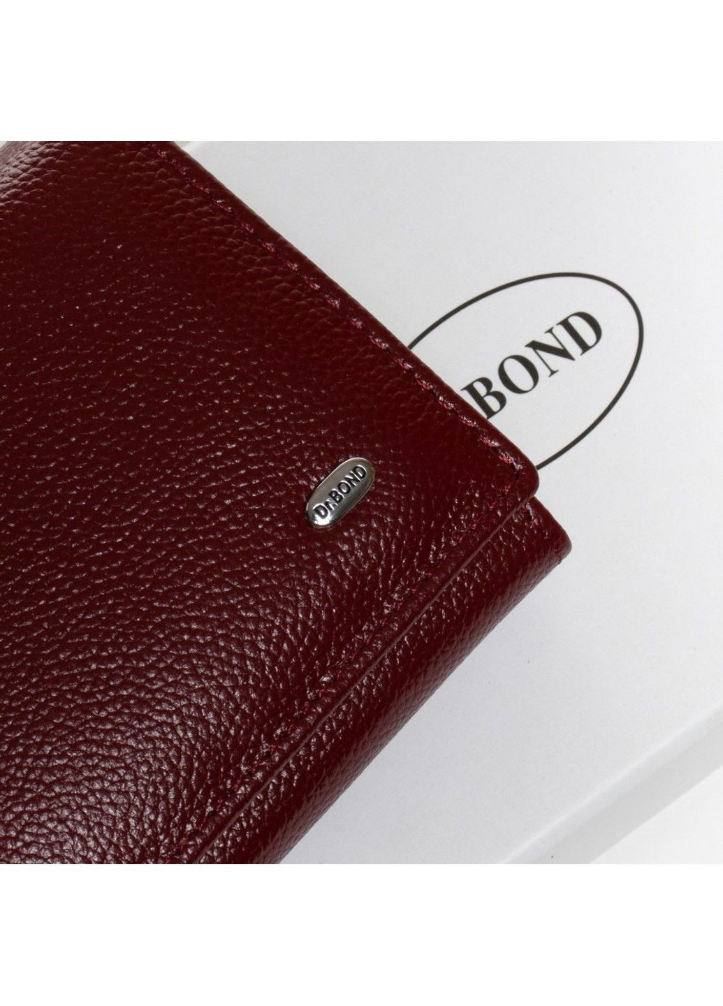 Шкіряний жіночий гаманець Classik W501 wine-red Dr. Bond (278274774)