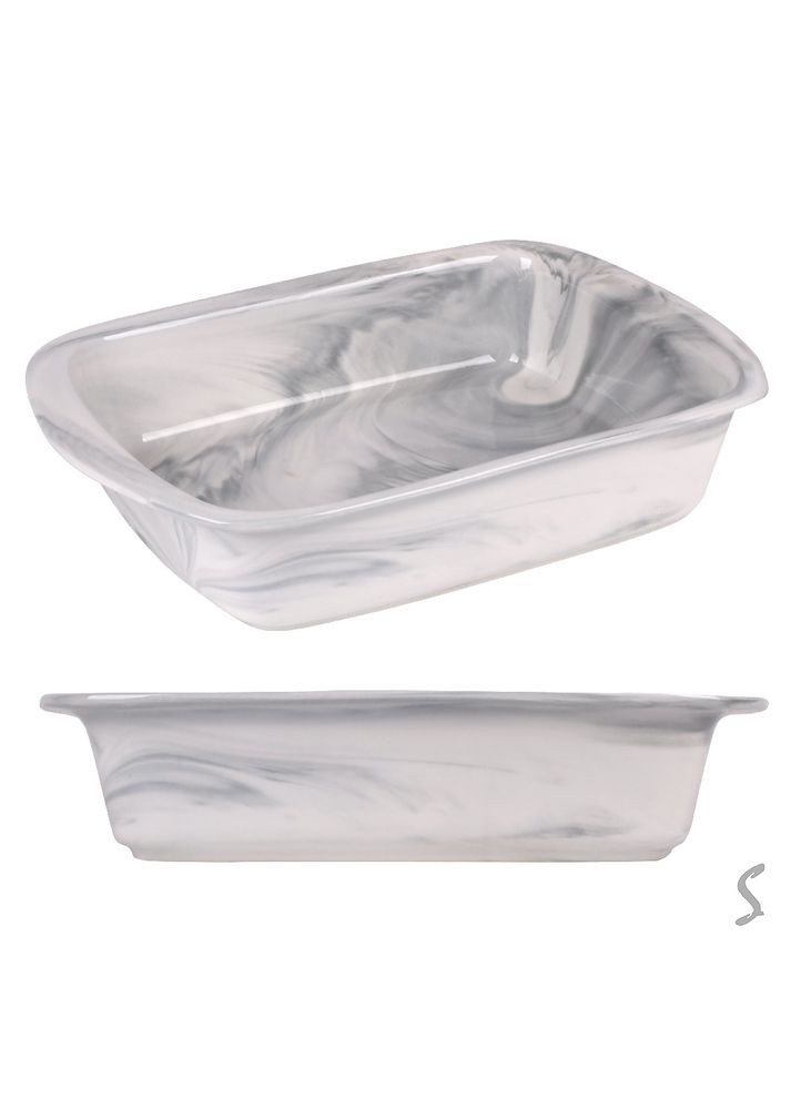 Форма для запекания керамика "Marble" 25*18.5*6см Home (365263329)