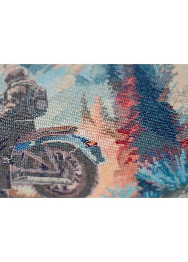 Набір для вишивання хрестиком "Подорож вдалину" AH-213 35х37 см Abris Art (324767032)