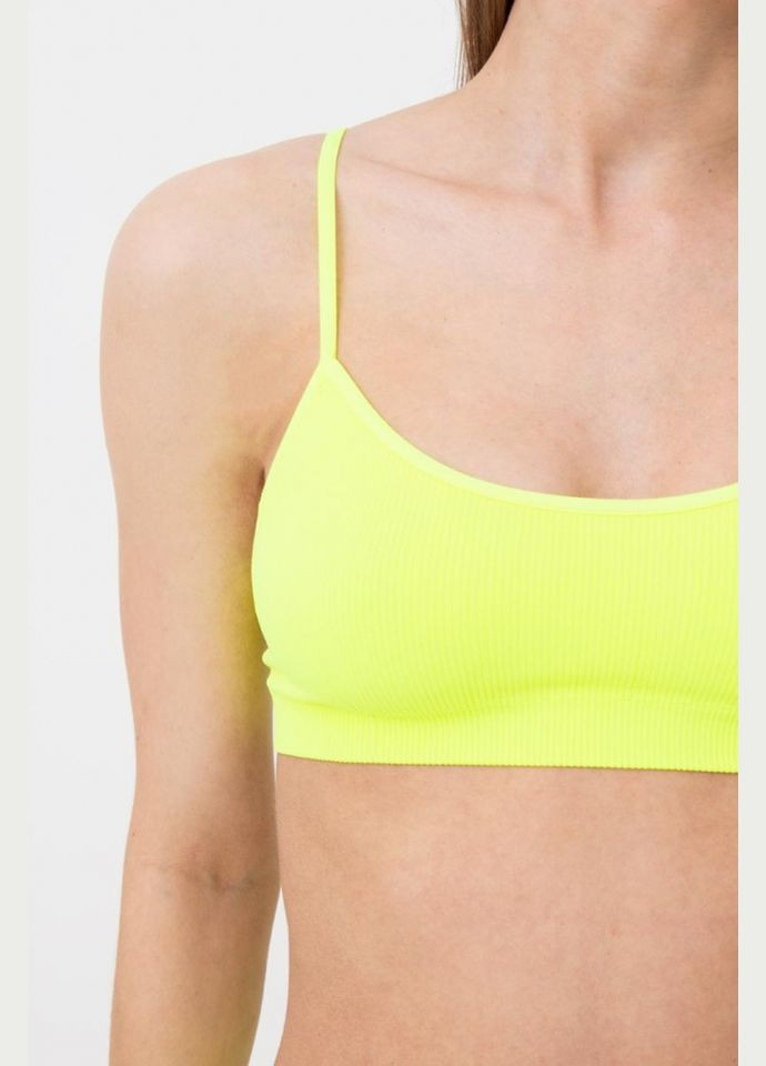 Топ жіночій безшовний на тонких бретелях в рубчик Giulia CAMI TOP RIB (316683811)