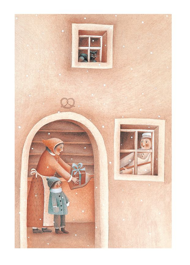 Книга Красный пакет. История одного подарка. Автор – Л.Л. Вольфсгрубер, Джино Альберти (Yakaboo Publishing) No Brand (338874248)