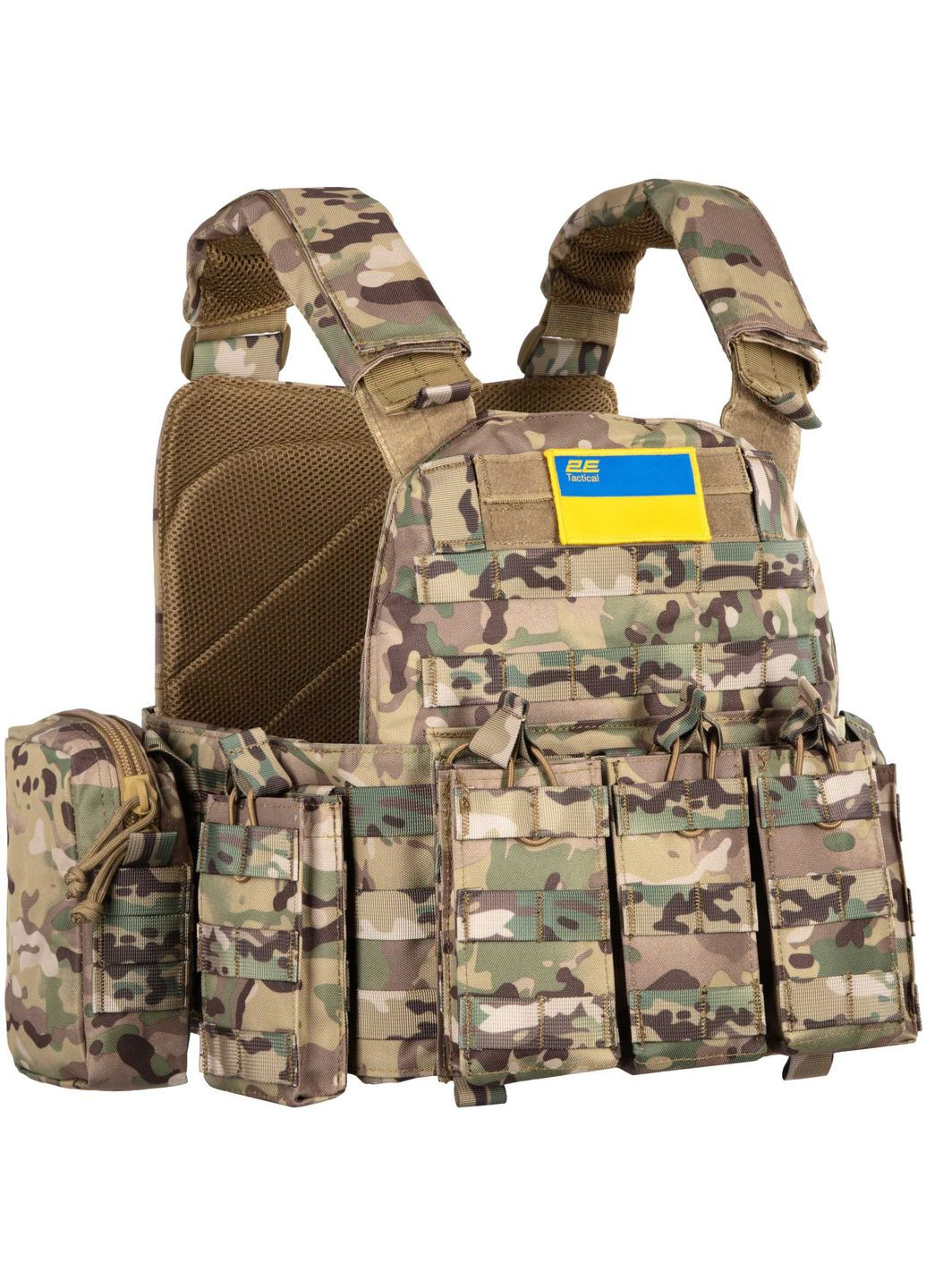 Плитоноска 2Е Тип 5 з кишенями для бічного захисту ( MILPLACARTYPE5-Y2-CC) 2E (362731977)