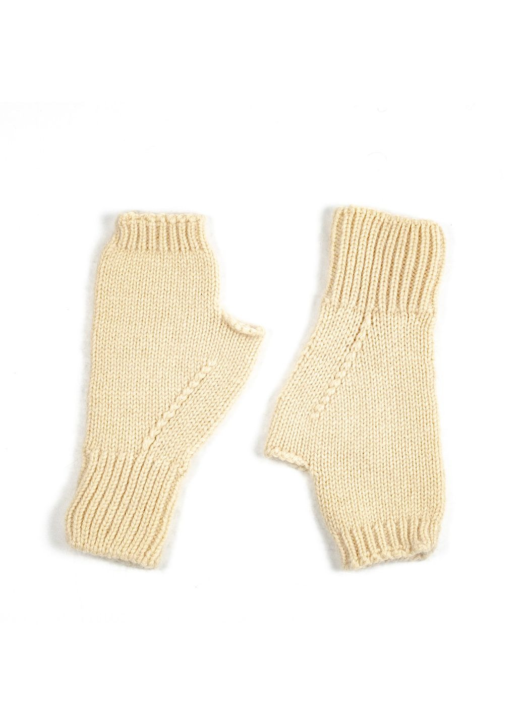 Мітенки жіночі ангора бежеві ДАНА LuckyLOOK 579-385 (322791035)