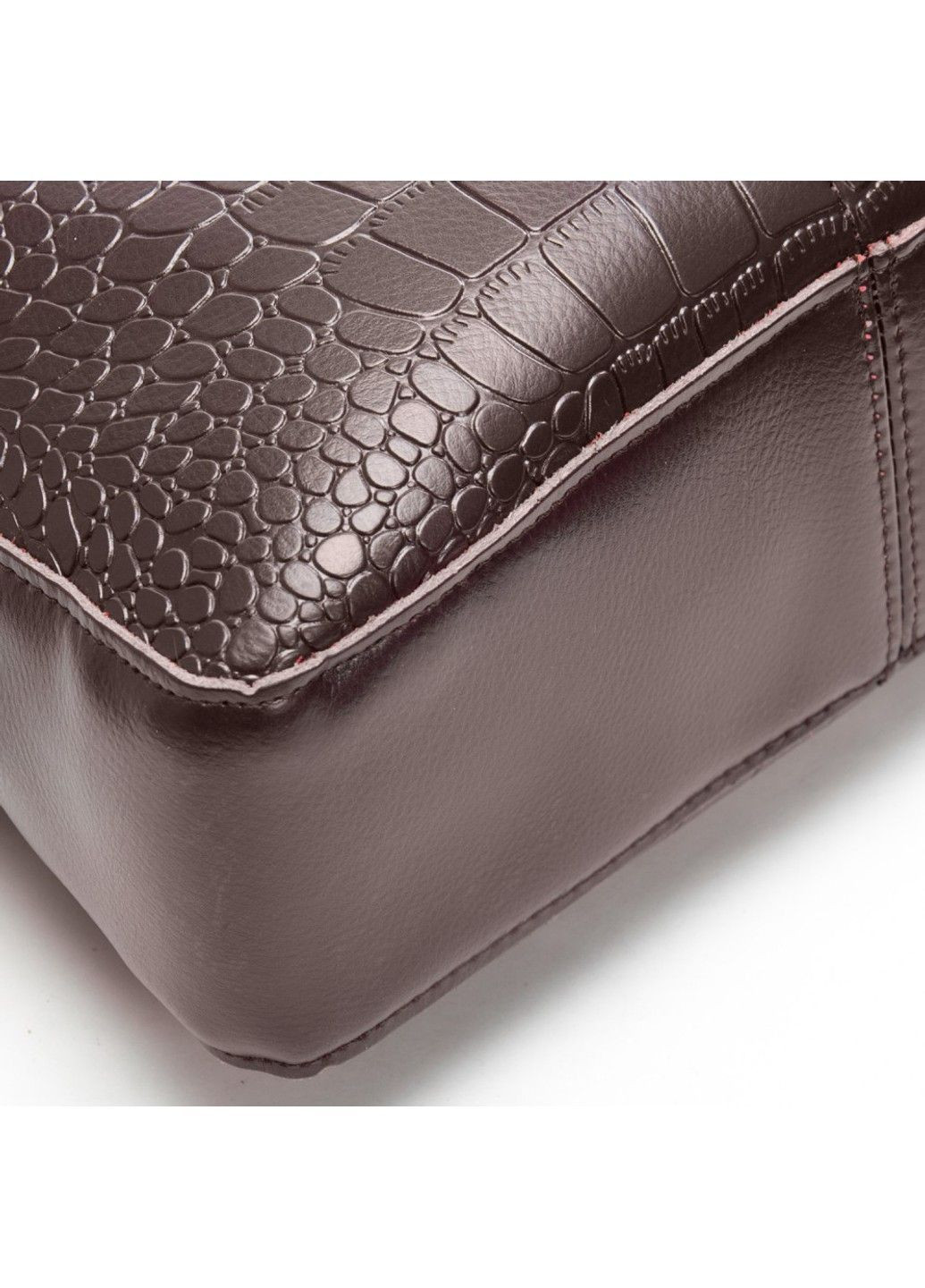 Жіноча шкіряна сумка через плече 9384-1 brown Alex Rai (370766757)