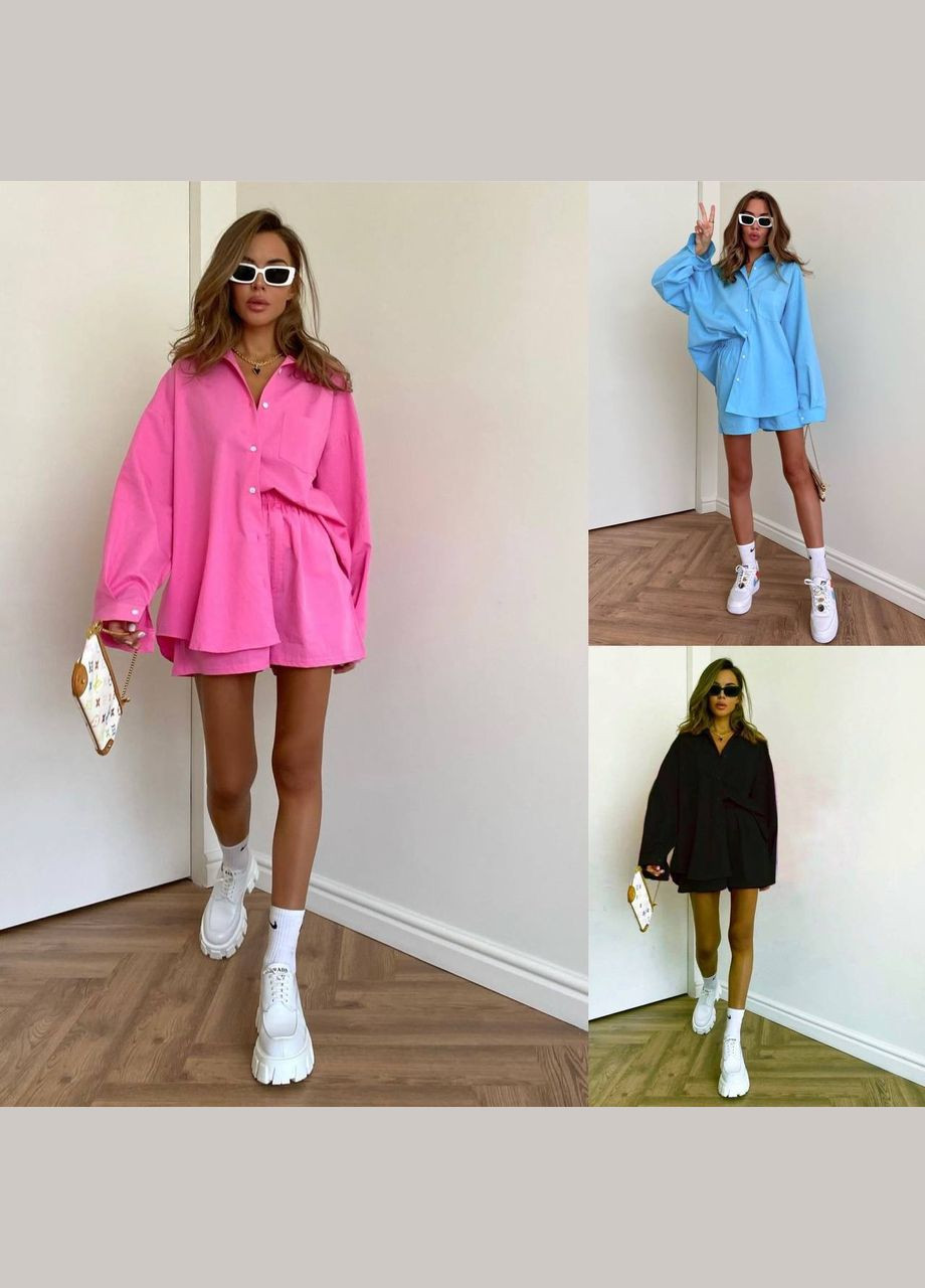 Жіночий рожевий костюм No Brand (340918358)