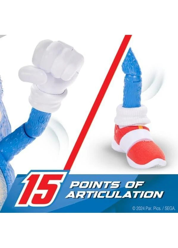 Інтерактивна фігурка Sonic The Hedgehog 3: Сонік, що говорить (30 см) Jakks Pacific (373664583)