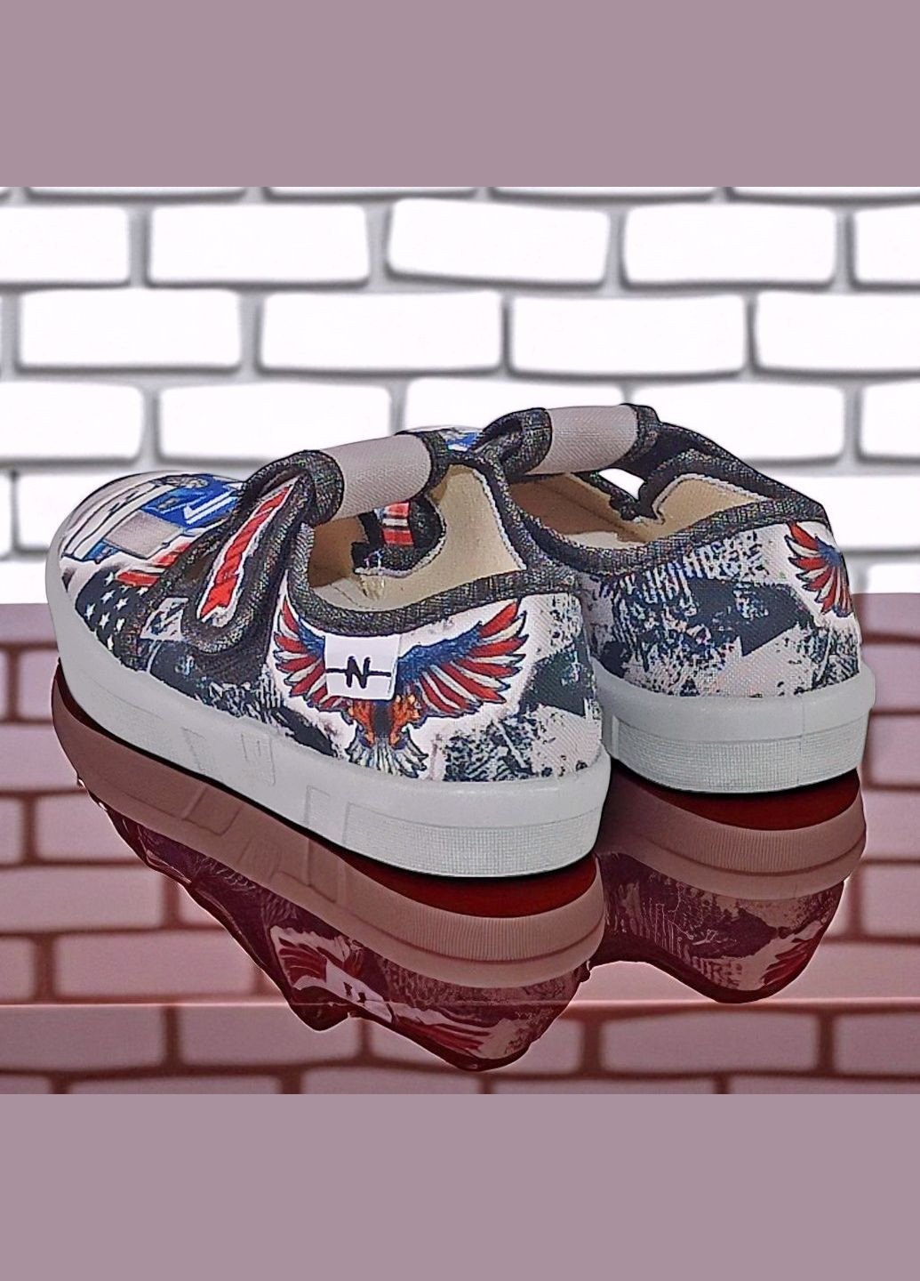 Ортопедичні тапочки на липучці капчики для хлопчика змінне взуття в садок змінка Валді Waldi (345647856)