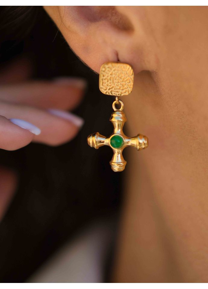 Серьги крестики 5539 LeBijou (367580472)