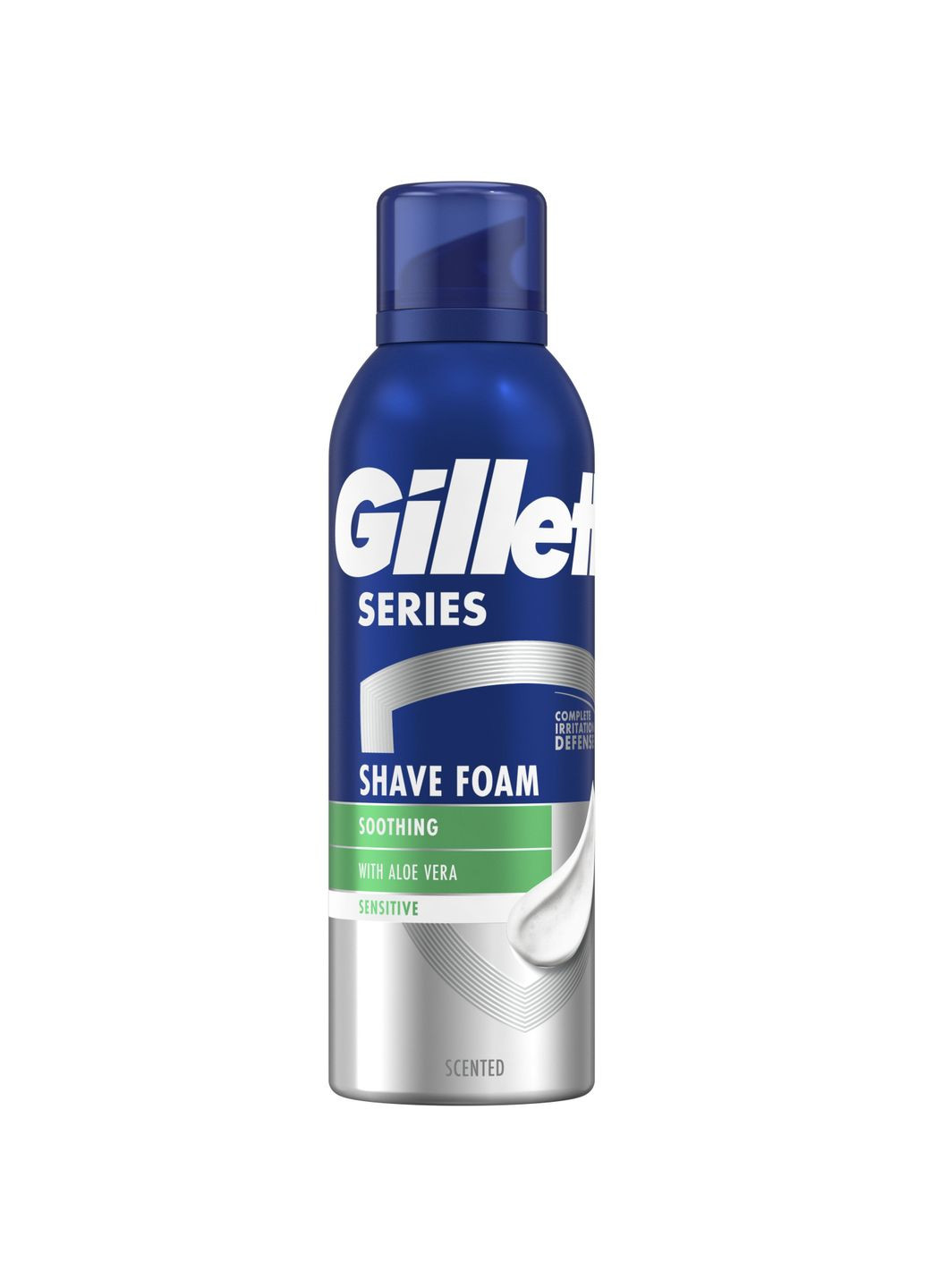 Піна для гоління Series для чутливої шкіри, з алое вера, 200 мл Gillette 8001090870926 (343413887)