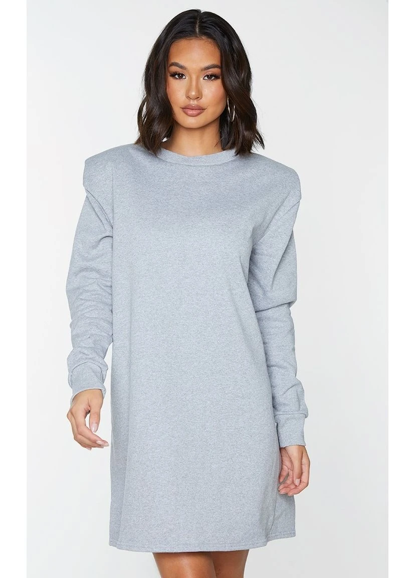Серое платье Missguided