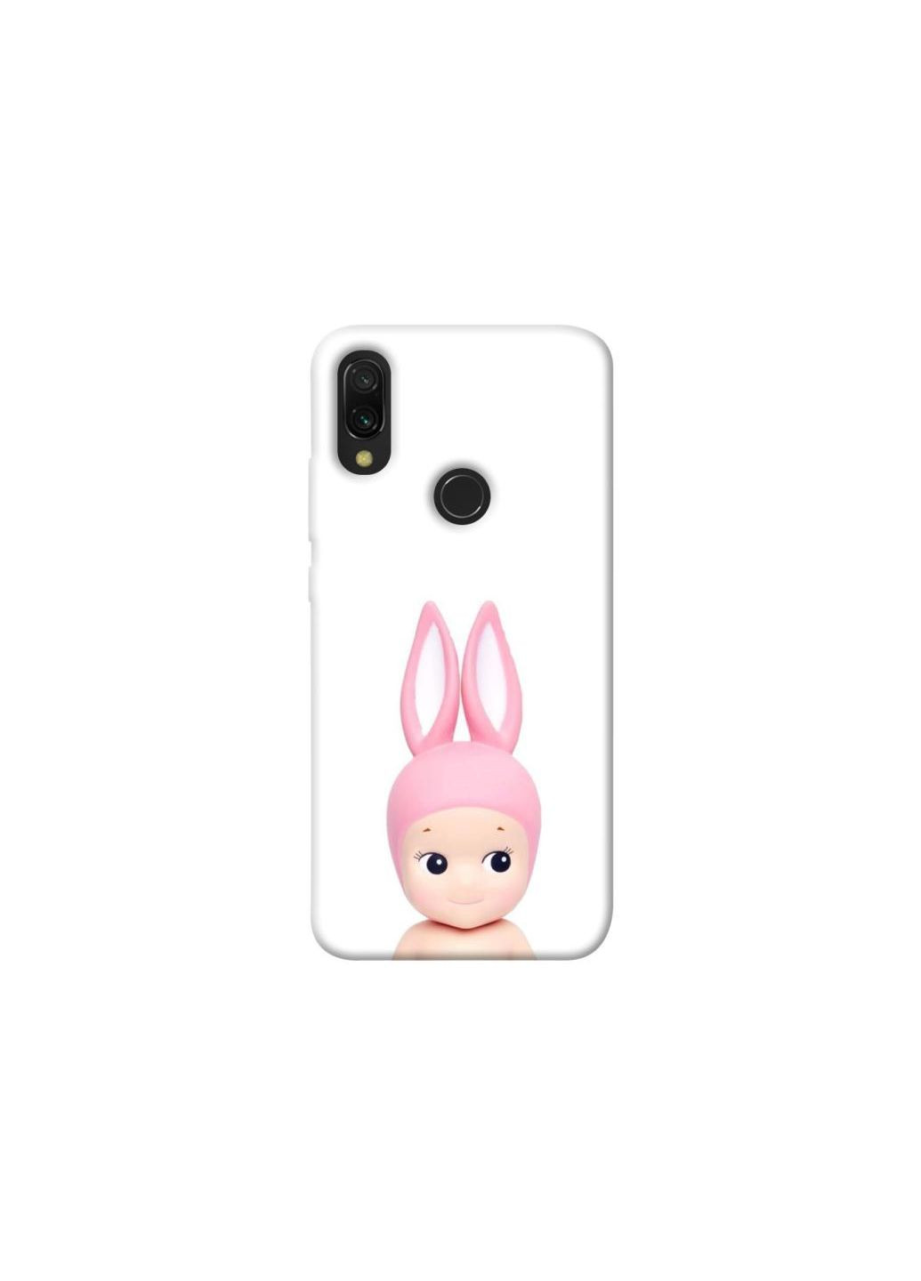 Чехол на Xiaomi Redmi 7 Minimal Bunny Peek Frontalka (352208052)