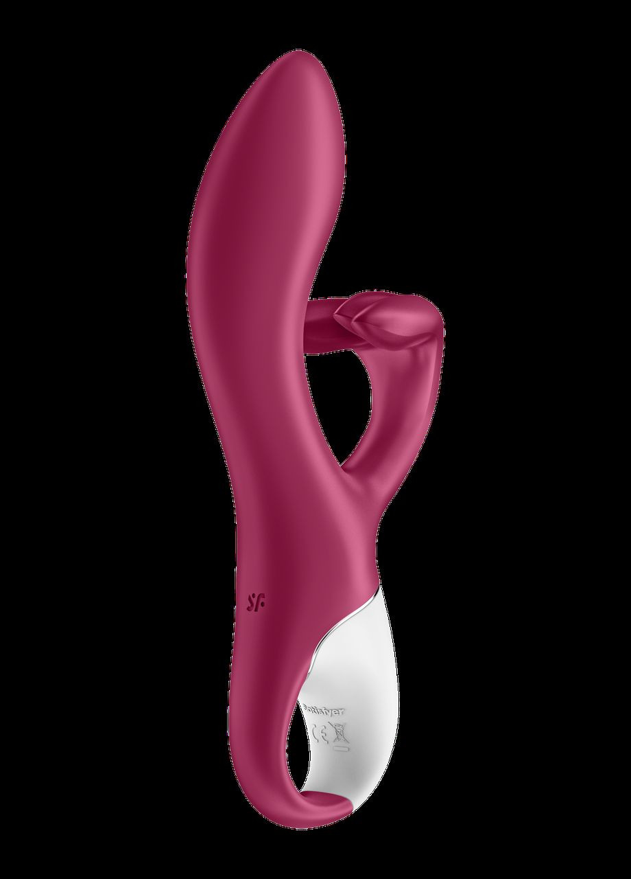 Гнучкий подвійний вібратор EMBRACE ME бордовий Satisfyer (303885403)