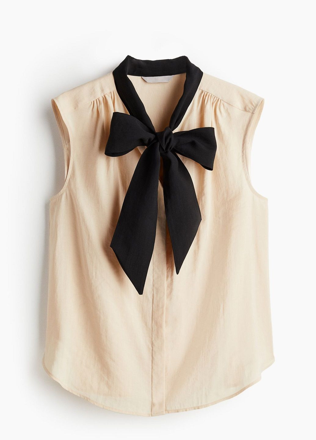 Светло-бежевая блузка H&M