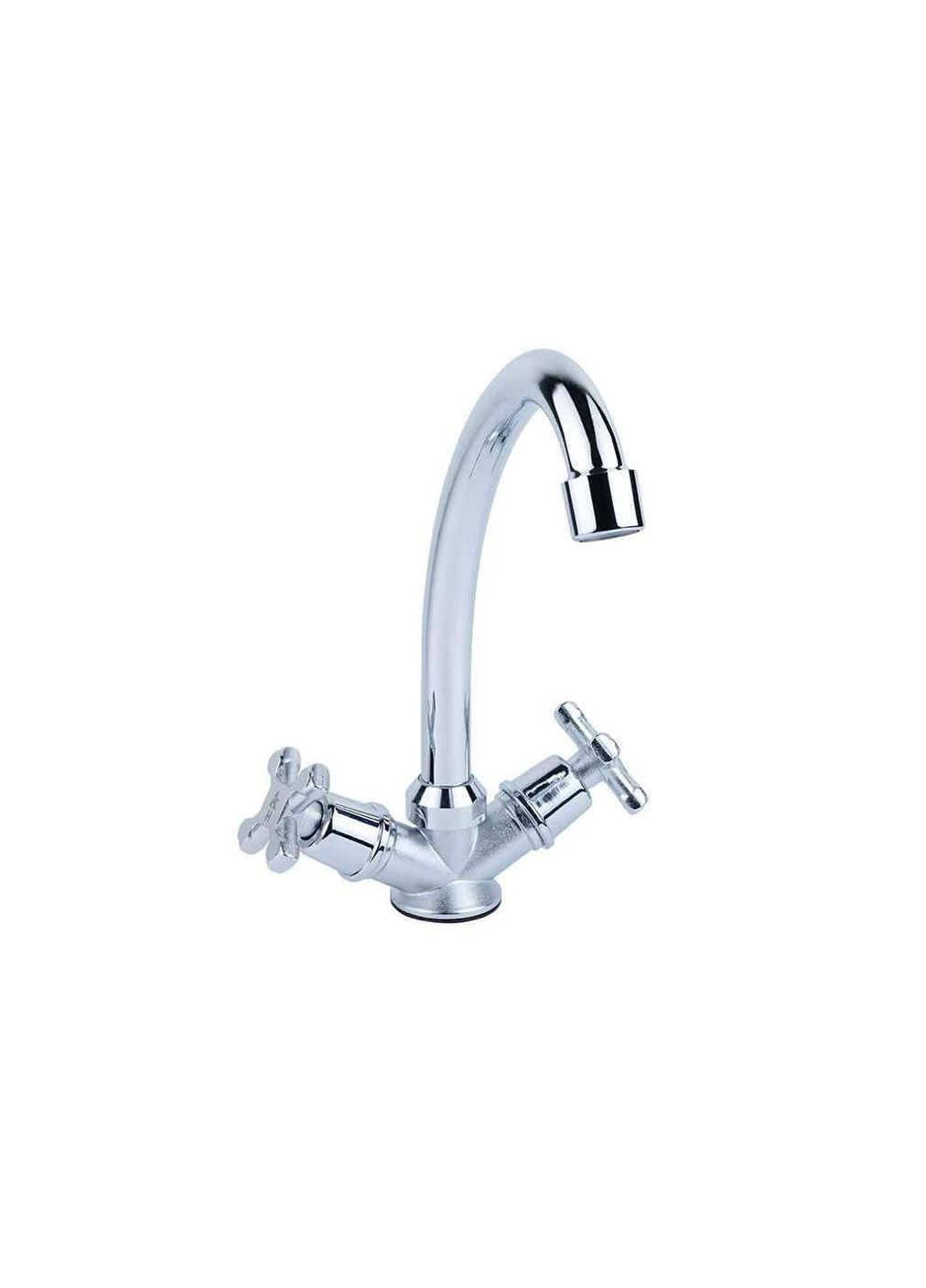 Змішувач QN 1/2 для кухні економ на шпильці (9786100) (2шт в упак) ТМ AQUATIC AQUATICA (315139808)