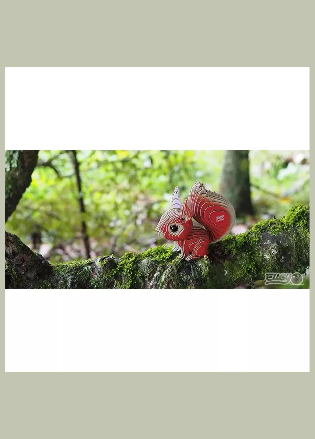 Сборная 3D модель Зоопарк Белка (XEG-083) Eugy (333252813)