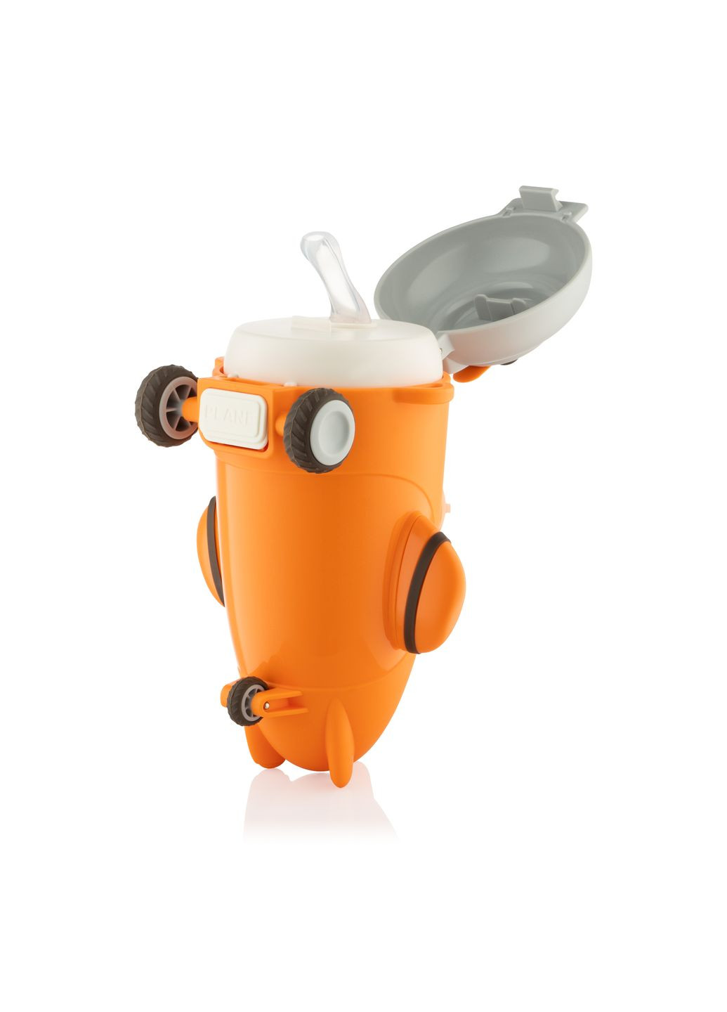 Пляшка для води Plane 550мл, пластик, оранжевий Ardesto (360403828)