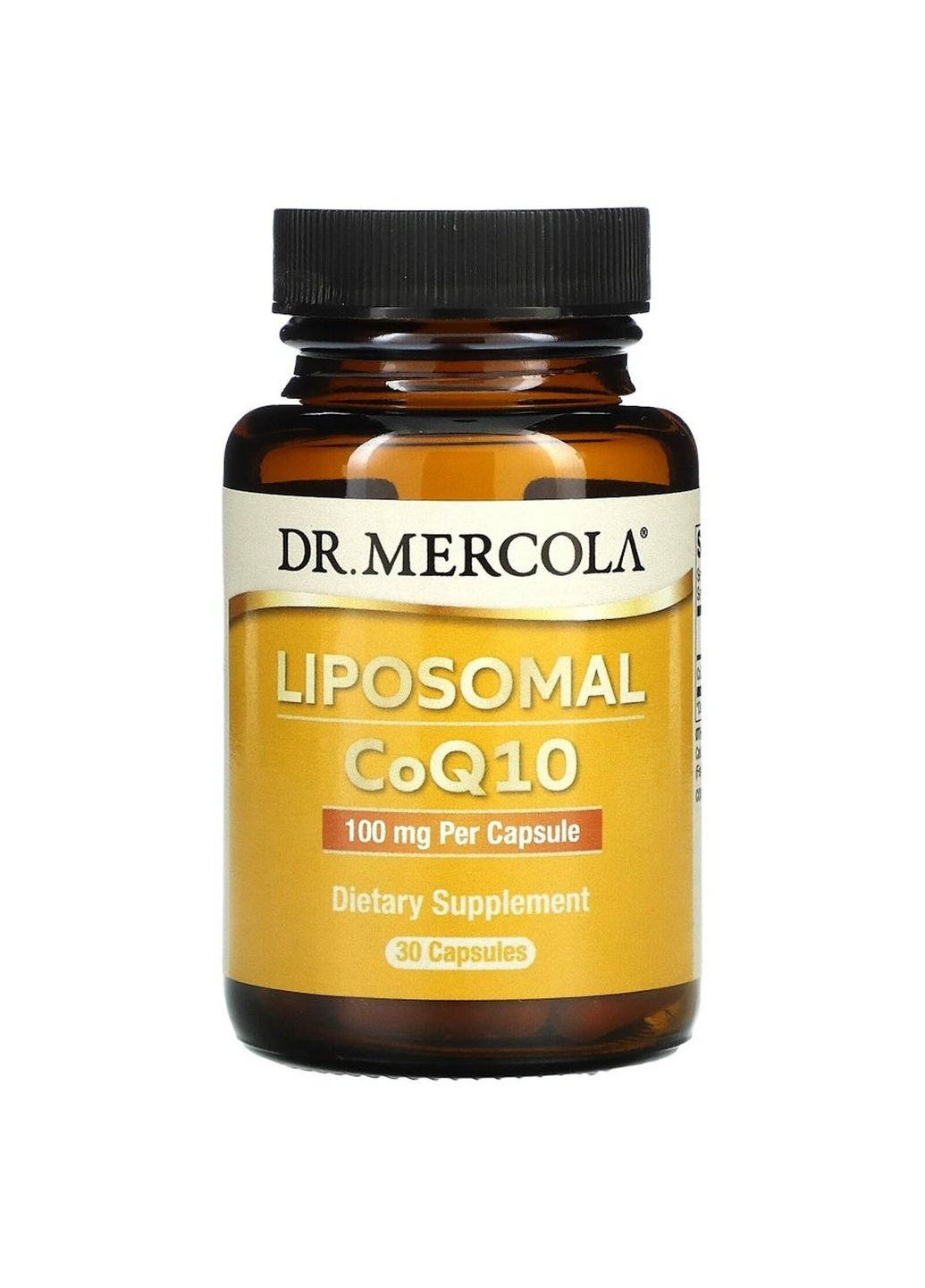 Натуральная добавка Liposomal CoQ10 100 mg, 30 капсул Dr. Mercola (293478279)