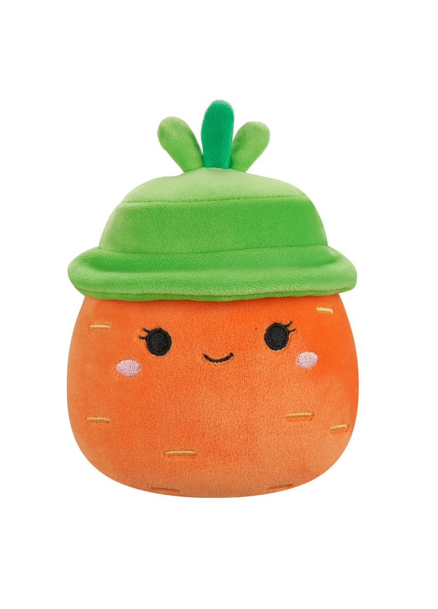 Мягкая игрушка Морковь Каролина в шляпе (13 cm) Squishmallows (342753452)