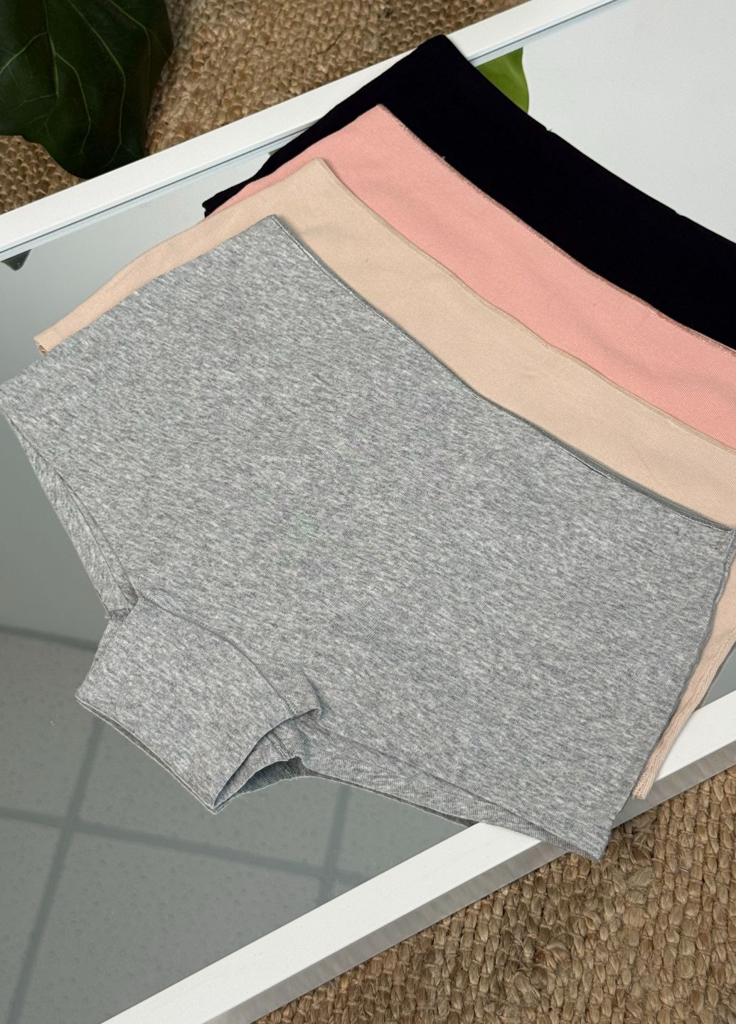 Жіночі безшовні трусики боксерки на середній посадці колекції "Аметист" VIDCHUY (369733551)