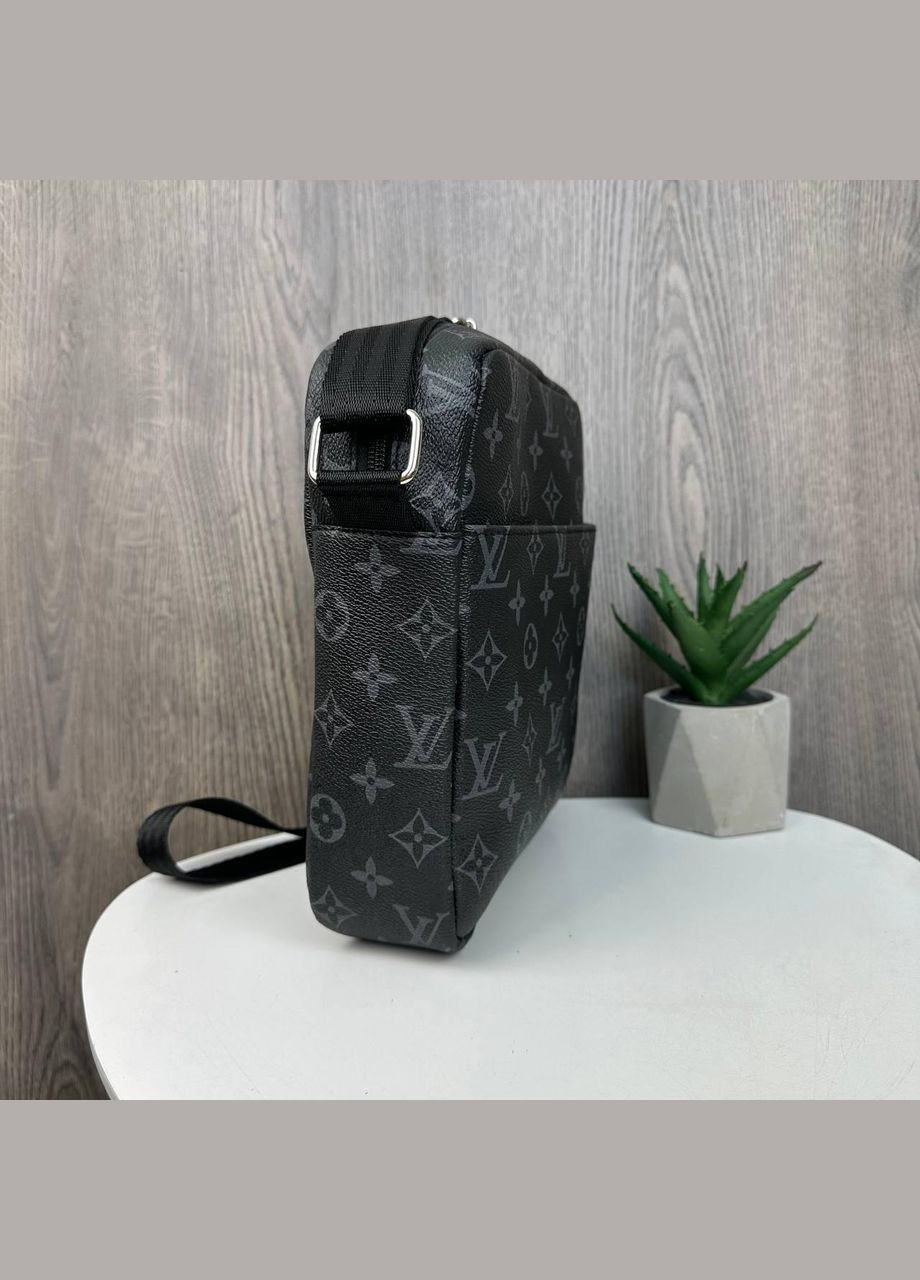 Набір чоловіча сумка-планшетка стиль Луї Вітон + шкіряний ремінь чоловічий No Brand (334731174)