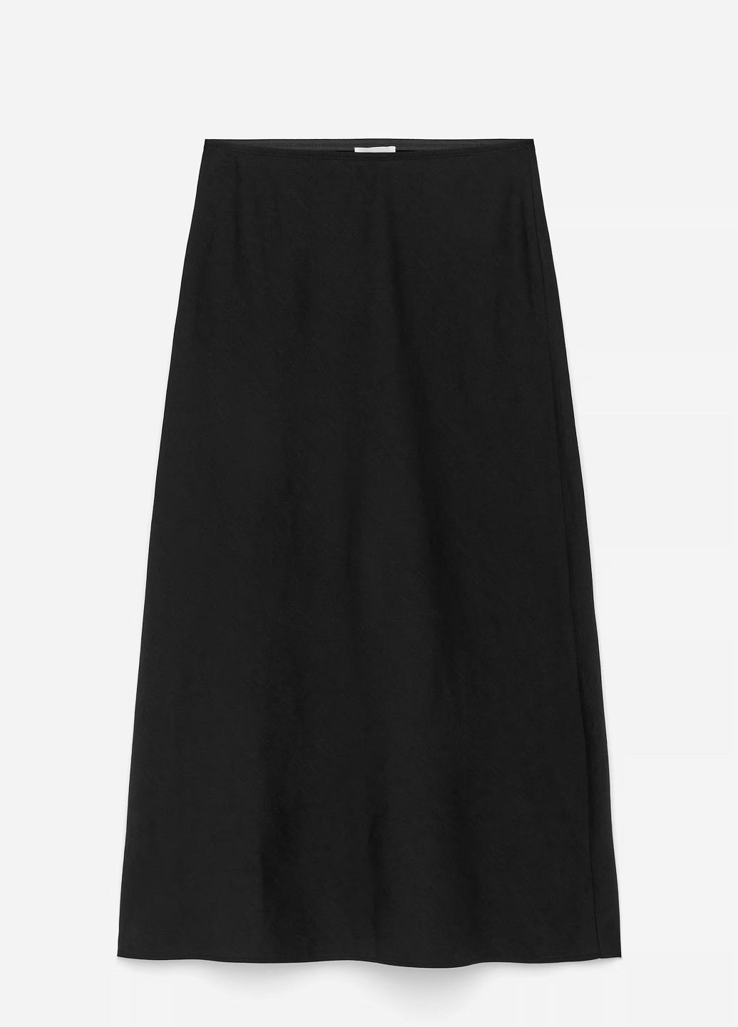 Черная однотонная юбка Arket