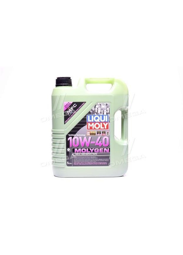 Масло моторное Molygen New Generation 10W-40 (Канистра 5л). (9061/9951) Liqui Moly (366299064)