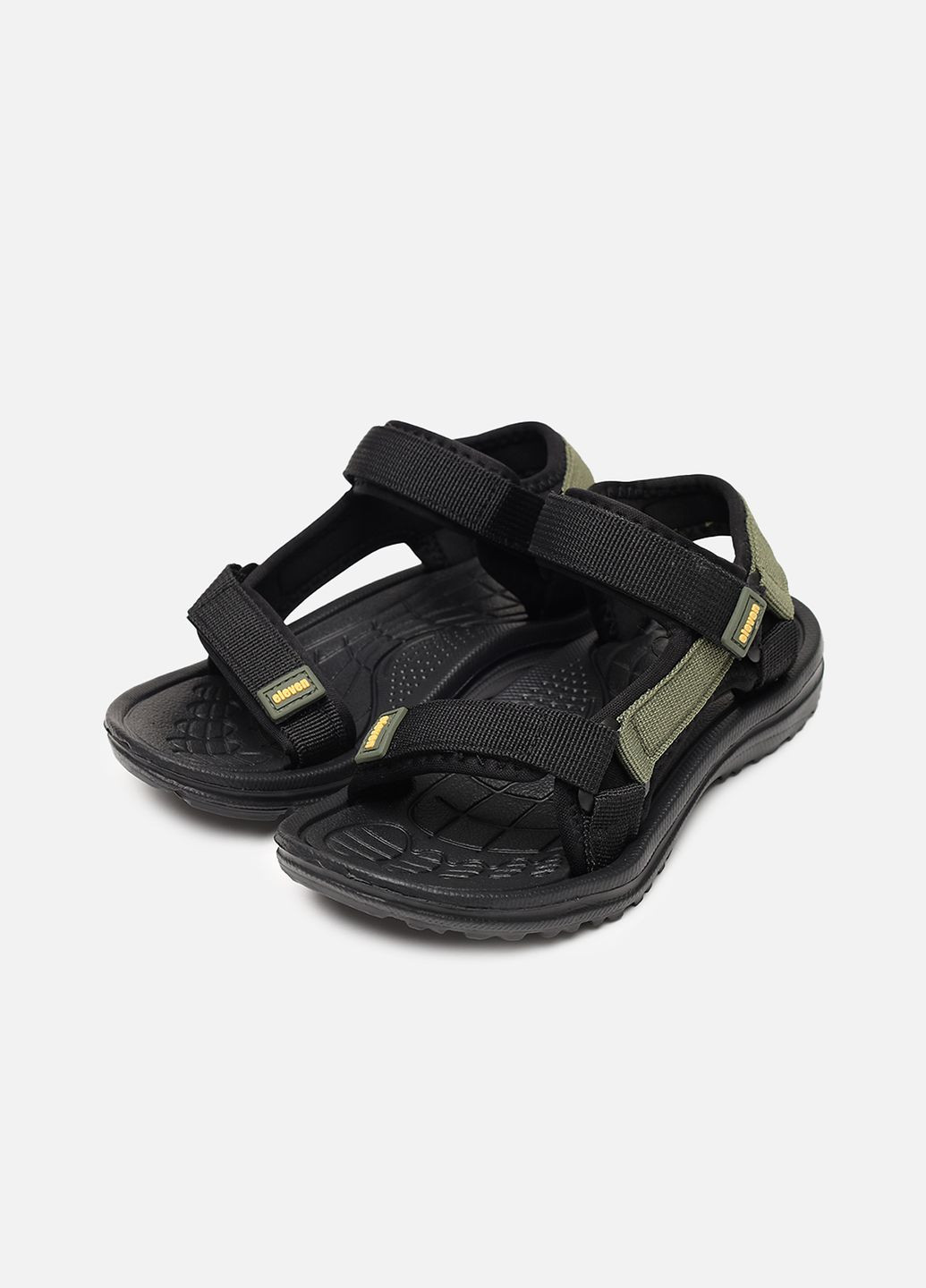 Черные босоножки на каблуке для мальчика цвет черный цб-00264586 Buddy Sheep