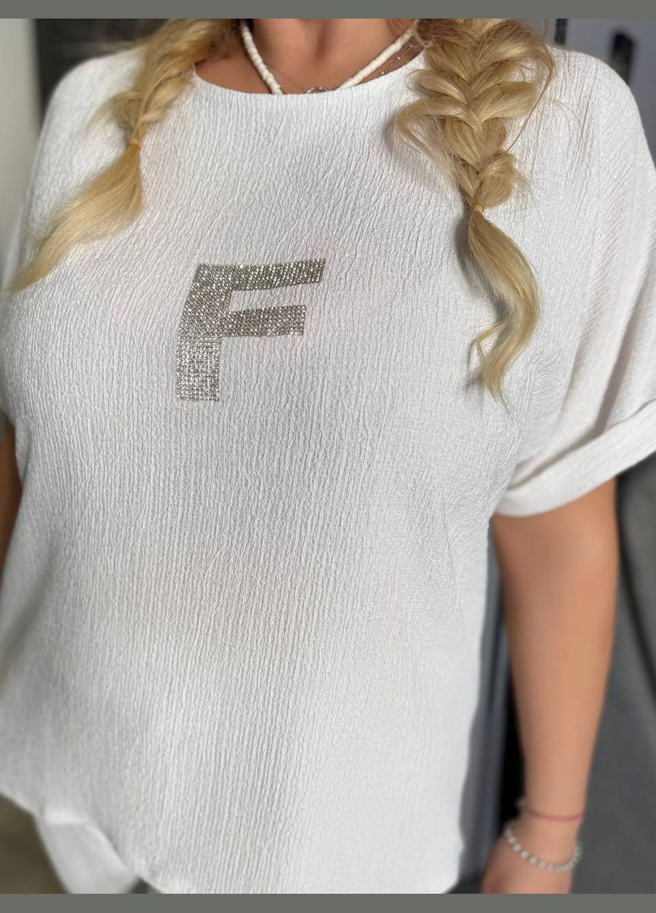 Прогулянковий костюм футболка+ стильні штани Україна (337508595)