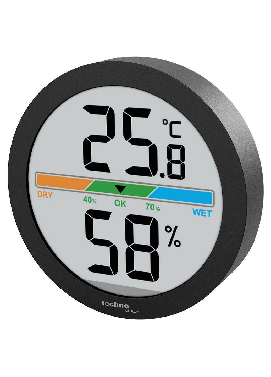 Термогигрометр WS9418 Black (WS9418) Technoline (315937358)