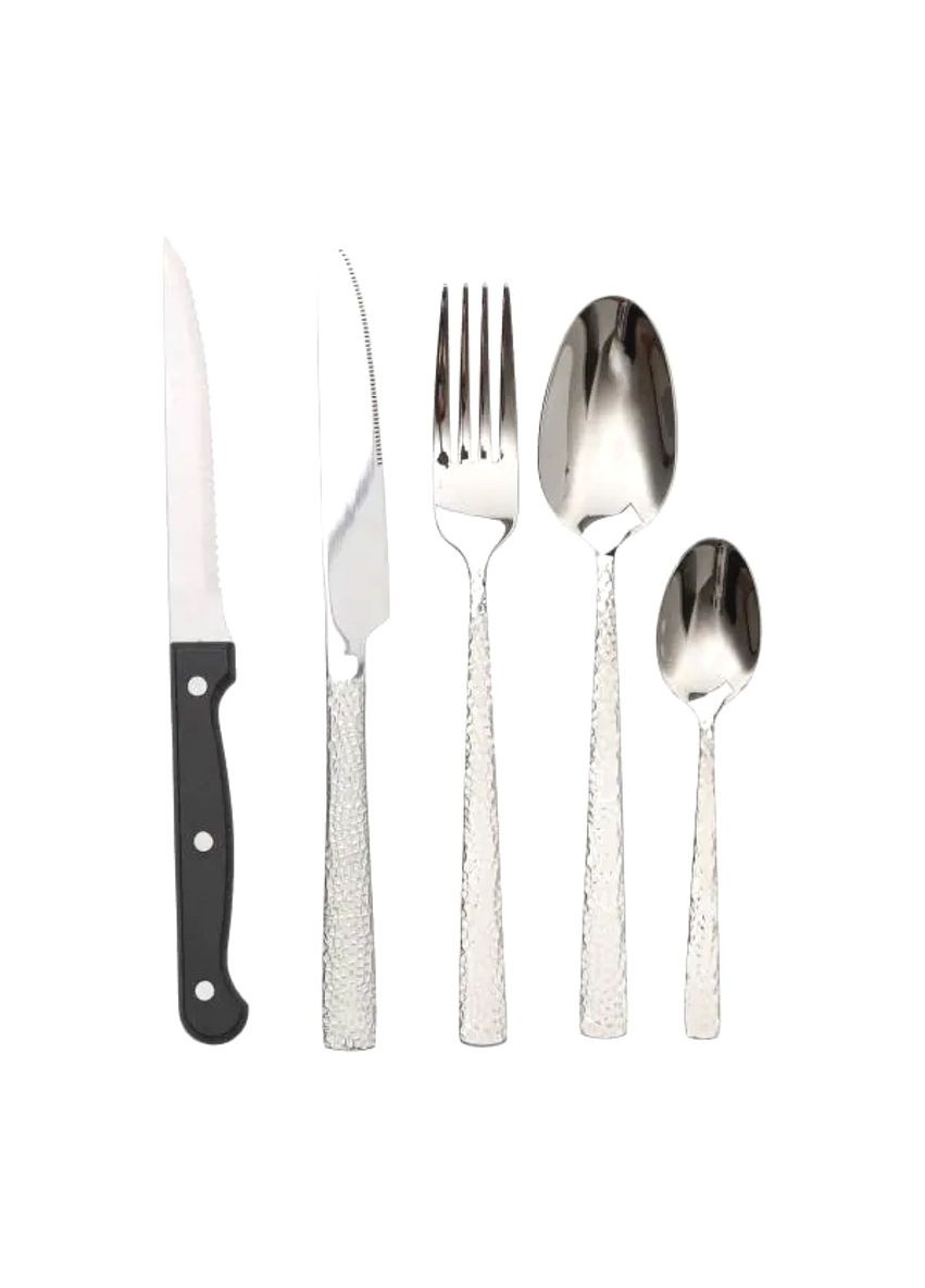 Набор столовых приборов в футляре 30 предметов из нержавеющей стали для 6 персон комплект столового сервиза ProDobro (364190659)