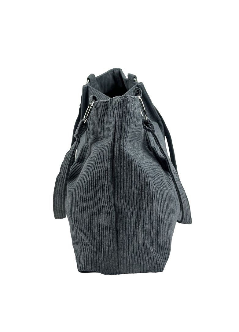 Женская вельветовая сумка шопер на плече повседневная городская и для путешествий RoyalBag P4-1555 (356181496)